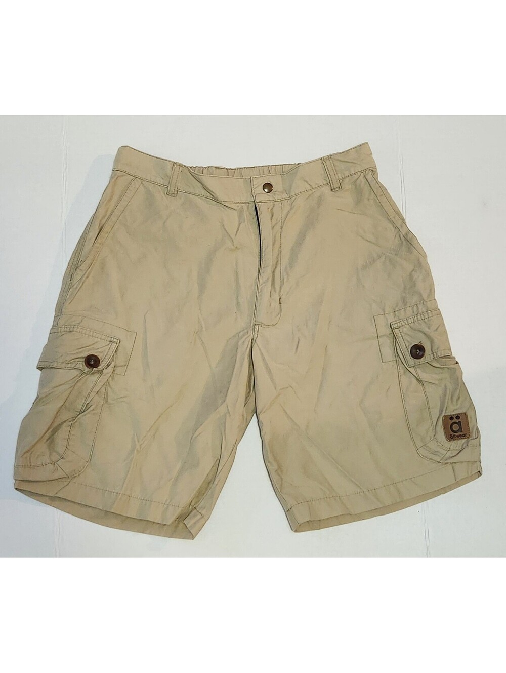 Vtg ALF Kuhl Made in USA Cargo Shorts Mens Small KuhlDry Outdoor Hiking Rare